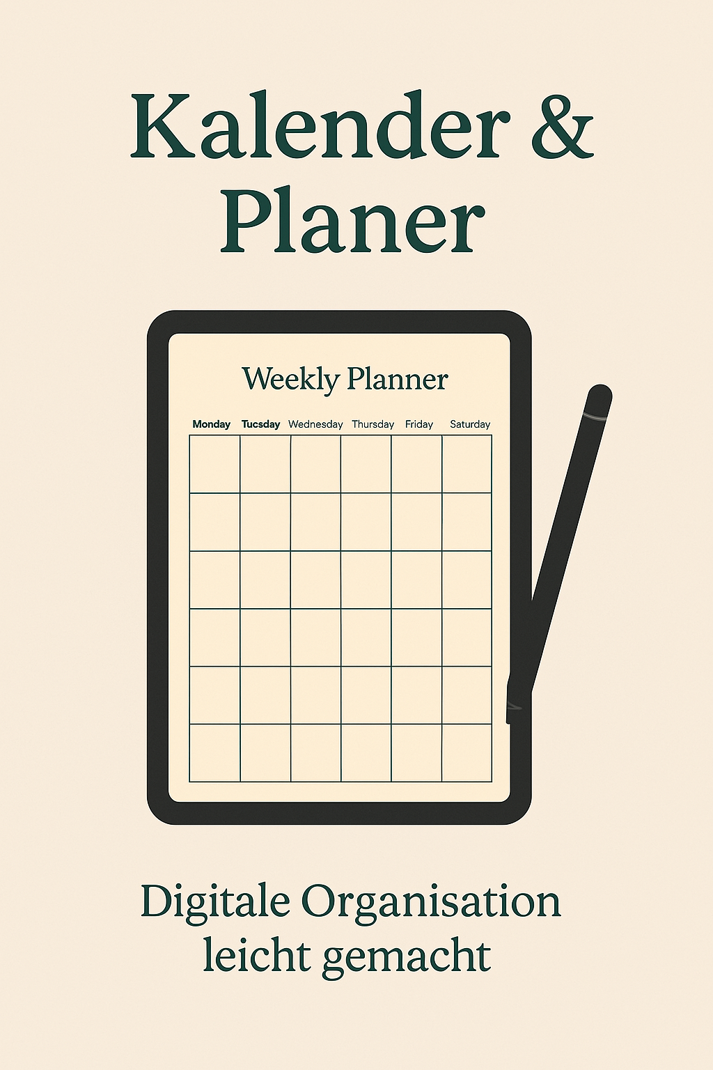 Kalender und Planer